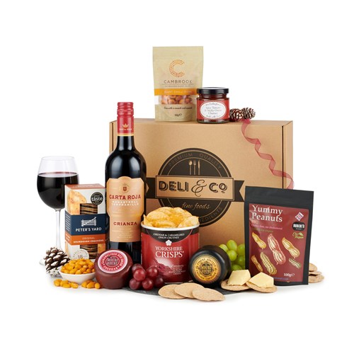 Buy the Wine & Cheese Hamper Online